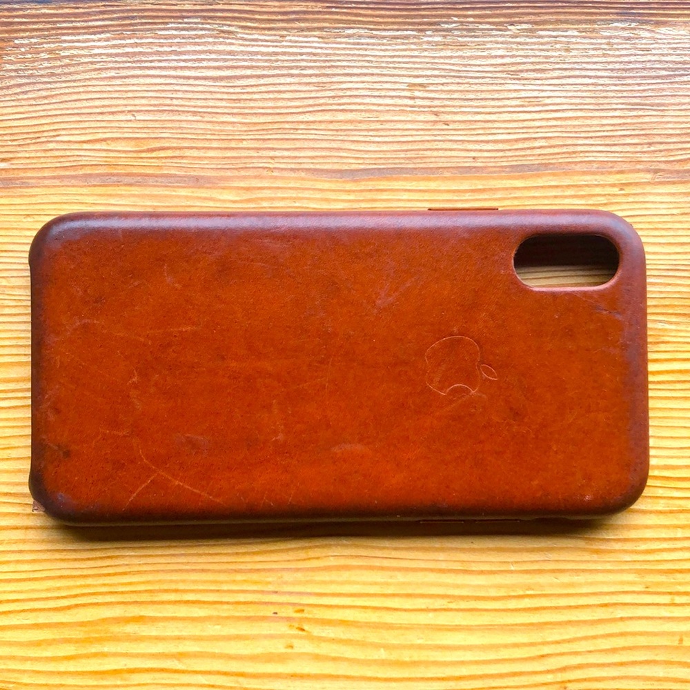 Apple Leather iPhone 10 case